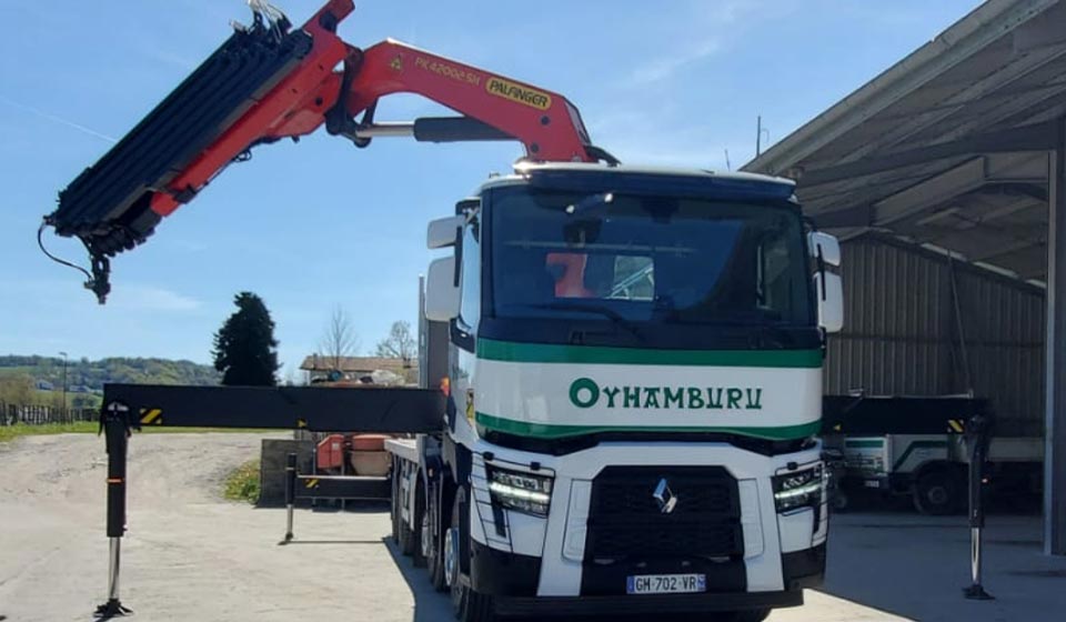 Oyhamburu Services Camion bras