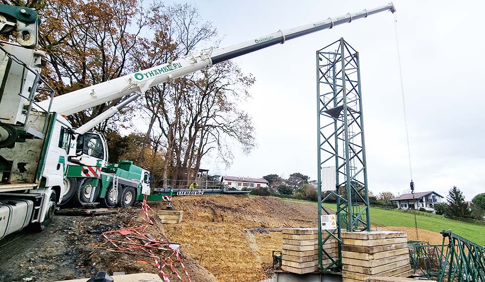 Oyhamburu Services grue de levage